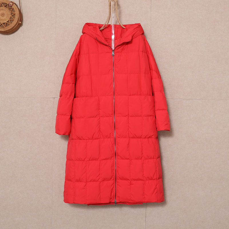 Women Winter Coats Puffer Jacket Down Coat Autumn and Winter Loose Hooded Large Pocket Down Jacket Coat