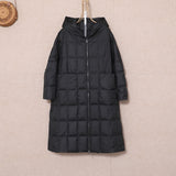 Women Winter Coats Puffer Jacket Down Coat Autumn and Winter Loose Hooded Large Pocket Down Jacket Coat