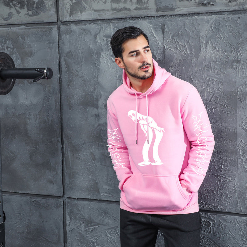 Men's Graphic Hoodie Ghostemane Men's and Women's Hoodies Pullover Leisure Men's Sports Sweater