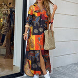 Nina Parker Graffiti Dress Fashion Sexy Shirt Maxi Dress