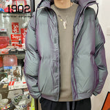 Fog Fear of God Essentials Coat Double-Line Cotton-Padded Jacket Reflective Colorful down Jacket Men's Warm Jacket