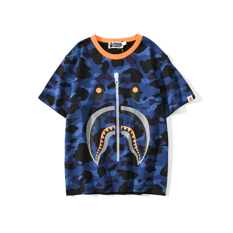WGM Closing Summer Short-Sleeved T-shirt Men's Stitching