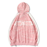 Grafitti Sweatshirts Fall Printed Hoodie Male Baggy Coat