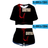 Michael Myers T Shirt Spring Printed Casual Sports Women'S Suit