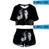 Michael Myers T Shirt Spring Printed Casual Sports Women'S Suit