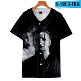 Michael Myers T Shirt Spring Digital Printing Casual Men