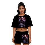 Michael Myers T Shirt Spring Printed Casual Sports Women'S Suit