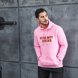 Men Graphic Hoodie Virginty Rocks Men's and Women's Printed Fleece Hooded Jacket Thickened Sweater