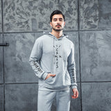 Men Graphic Hoodie Fall/Winter Travis Scott Jack Men's and Women's Printed Velvet Padded Hooded Sweatshirt