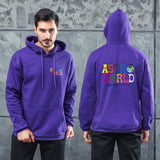 Men Graphic Hoodie Singer Travis Scott Astroworld Men's and Women's Printed Velvet Padded Hooded Sweatshirt