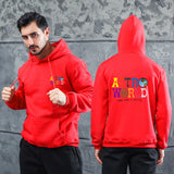 Men Graphic Hoodie Singer Travis Scott Astroworld Men's and Women's Printed Velvet Padded Hooded Sweatshirt