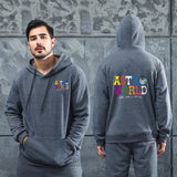 Men Graphic Hoodie Singer Travis Scott Astroworld Men's and Women's Printed Velvet Padded Hooded Sweatshirt