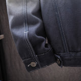 Men Denim Jacket Men's Spring and Autumn Jacket Jacket Baseball Uniform