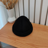 Beanies Wool Ushanka Women's Autumn and Winter Warm Ear Protection Thickened Fleece Baby's Knit Hat