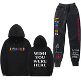 Travis Scott Astroworld Hoodie & Pant 2 Piece Set Sweater Suit Fashion Casual Men and Women