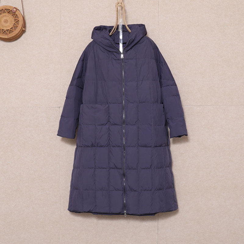 Women Winter Coats Puffer Jacket Down Coat Autumn and Winter Loose Hooded Large Pocket Down Jacket Coat