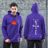 Men Graphic Hoodie Singer Travis Scott Jack Men's and Women's Autumn and Winter Sports Hoodie Sweater