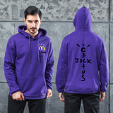 Men Graphic Hoodie Singer Travis Scott Jack Men's and Women's Autumn and Winter Sports Hoodie Sweater