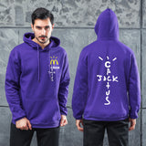 Men Graphic Hoodie Singer Travis Scott Jack Men's and Women's Autumn and Winter Sports Hoodie Sweater