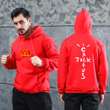 Men Graphic Hoodie Singer Travis Scott Jack Men's and Women's Autumn and Winter Sports Hoodie Sweater
