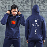 Men Graphic Hoodie Singer Travis Scott Jack Men's and Women's Autumn and Winter Sports Hoodie Sweater