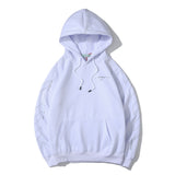 Sketch Arrow Velvet Padded Hooded Sweatshirt  Men and Women hoodie