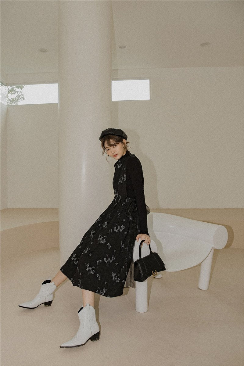 Romantic Jacquard Vintage Vest cottagecore aesthetic dresses