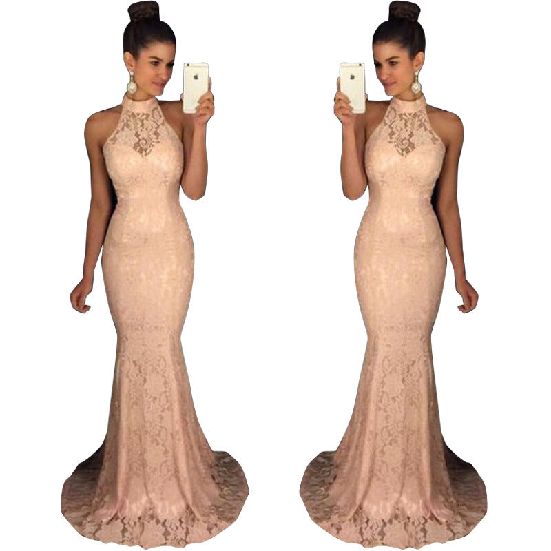 Women Lace Wedding Dress Women's Dress Long Dress