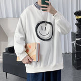 Men Sweatshirts Spring and Autumn Sweater Boys round Neck Autumn Coat