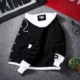 Men Denim Jacket Men's Denim Coat Autumn and Winter Loose Slim Fit