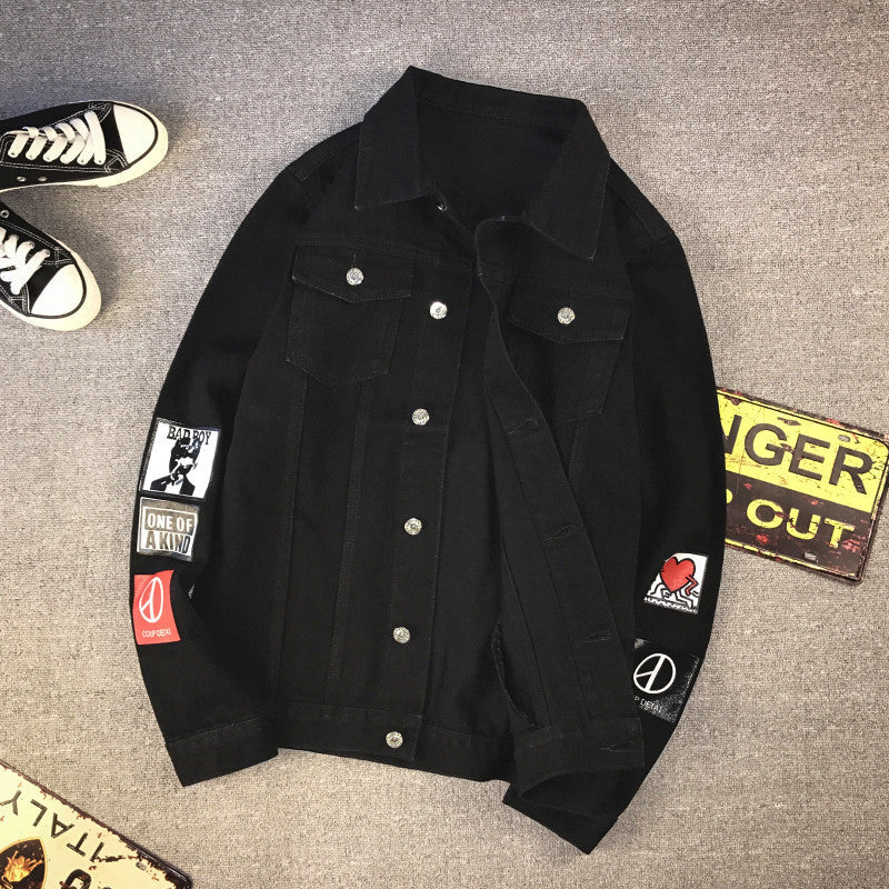 Men Denim Jacket Men's Spring Leisure Clothes