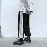 Men Pants Autumn Men's Drawstring Casual Pants Loose Track Pants