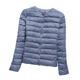 Women Winter Coats Puffer Jacket Down Coat Collarless Lightweight Down Jacket Women's Short Down Jacket