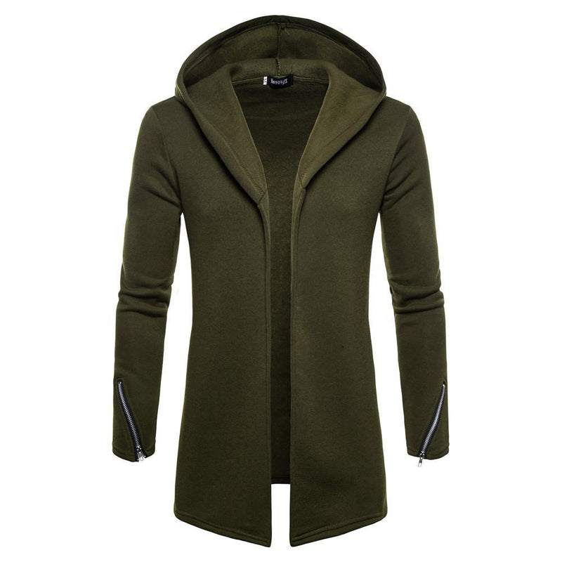 Blade Runner Jacket Men's Hooded Solid Color Hoodie Coat