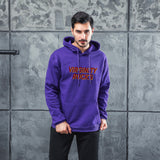 Men Graphic Hoodie Virginty Rocks Men's and Women's Printed Fleece Hooded Jacket Thickened Sweater