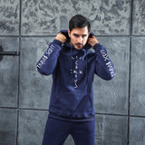 Men Graphic Hoodie Fall/Winter Travis Scott Jack Men's and Women's Printed Velvet Padded Hooded Sweatshirt