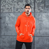 Men Graphic Hoodie Fall/Winter Travis Scott Jack Men's and Women's Printed Velvet Padded Hooded Sweatshirt