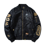 Ape Varsity Jacket Autumn and Winter Embroidery Loose Baseball Uniform