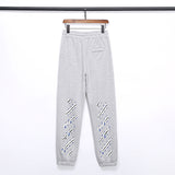 Arrow Print Cotton Pants Casual Sports Pants