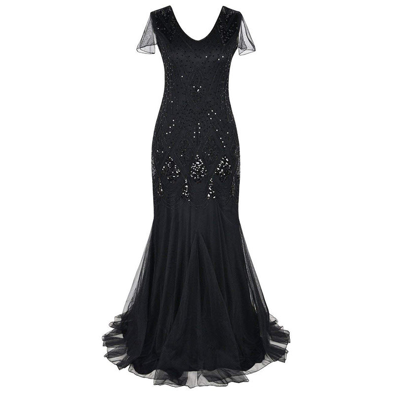 1920S Dress Vintage Dress plus Size Gown