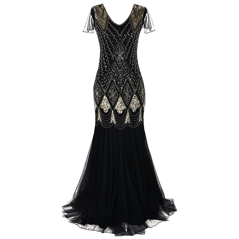 1920S Dress Vintage Dress plus Size Gown