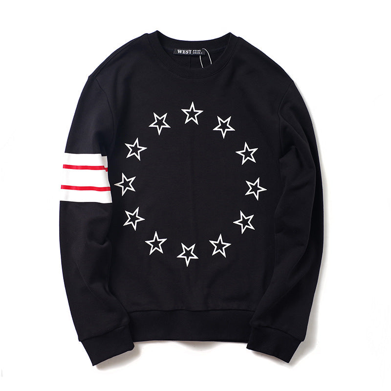 GVC Hoodie Cotton XINGX Pattern Sweater Loose