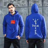 Men Graphic Hoodie Singer Travis Scott Jack Men's and Women's Autumn and Winter Sports Hoodie Sweater