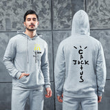 Men Graphic Hoodie Singer Travis Scott Jack Men's and Women's Autumn and Winter Sports Hoodie Sweater