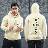 Men Graphic Hoodie Singer Travis Scott Jack Men's and Women's Autumn and Winter Sports Hoodie Sweater