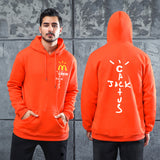 Men Graphic Hoodie Singer Travis Scott Jack Men's and Women's Autumn and Winter Sports Hoodie Sweater