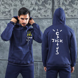 Men Graphic Hoodie Singer Travis Scott Jack Men's and Women's Autumn and Winter Sports Hoodie Sweater