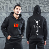 Men Graphic Hoodie Singer Travis Scott Jack Men's and Women's Autumn and Winter Sports Hoodie Sweater