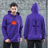 Men Graphic Hoodie Singer Travis Scott Jack Men's and Women's Autumn and Winter Sports Hoodie Sweater