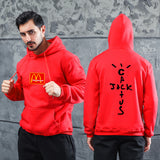 Men Graphic Hoodie Singer Travis Scott Jack Men's and Women's Autumn and Winter Sports Hoodie Sweater